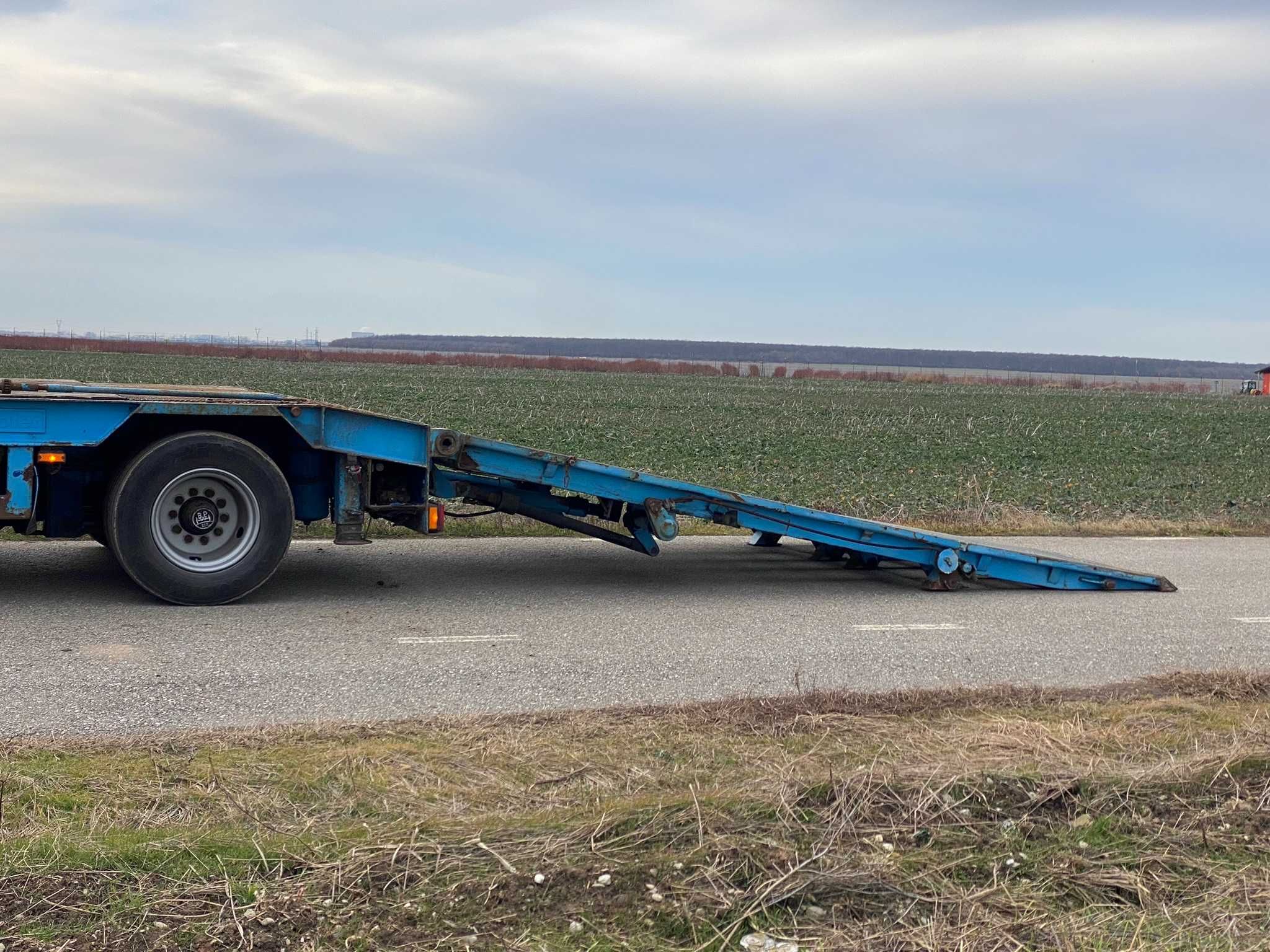 Goldhofer STZ -  Trailer Agabaritic 2  axe VIRATOARE - NACELE