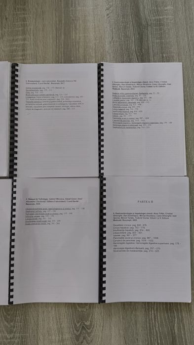 Extras material pentru examenul de rezidențiat Medicina Interna