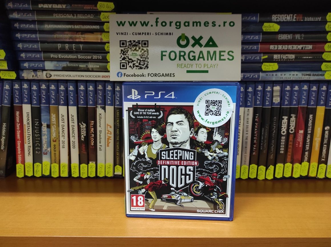 Vindem jocuri PS4 Sleeping Dogs PS4 Forgames.ro