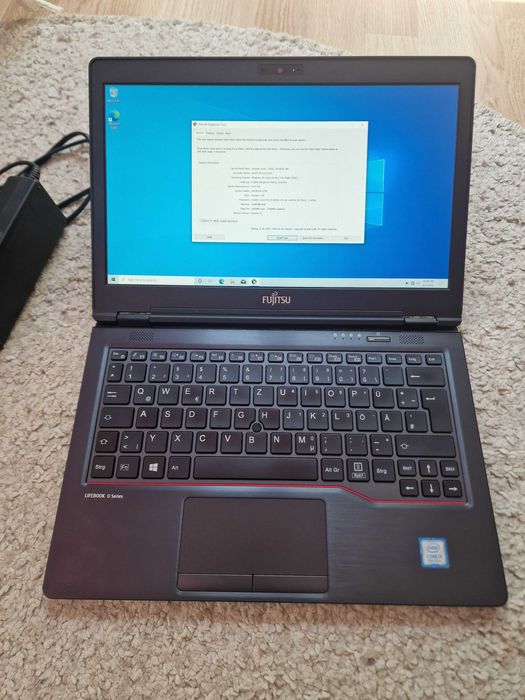 LAptop FUJITSU i5 gen 8 ssd512gb ram 16gb 14"fhd baterie 3 ore ca NOU