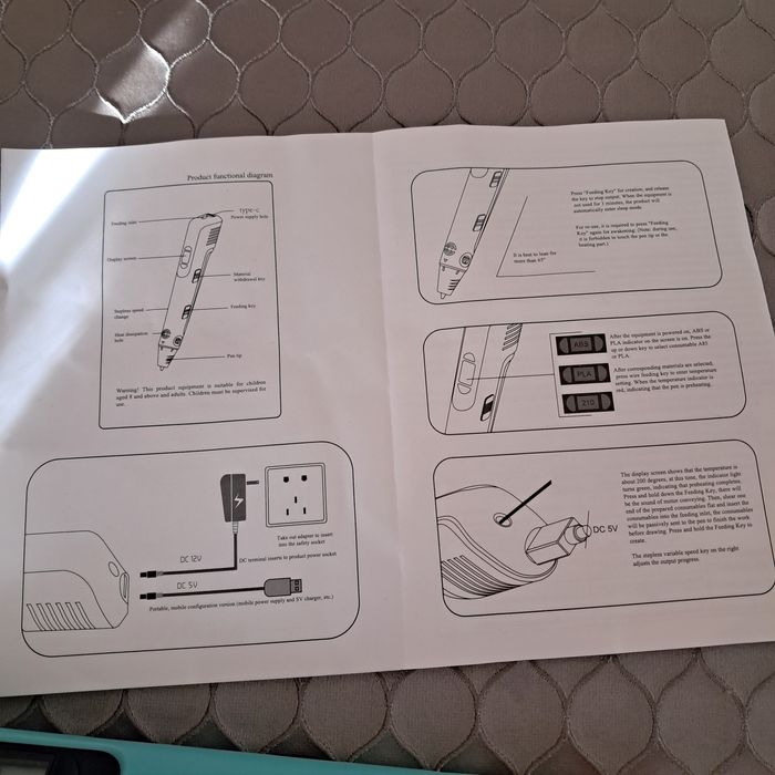 3D писалка химикал