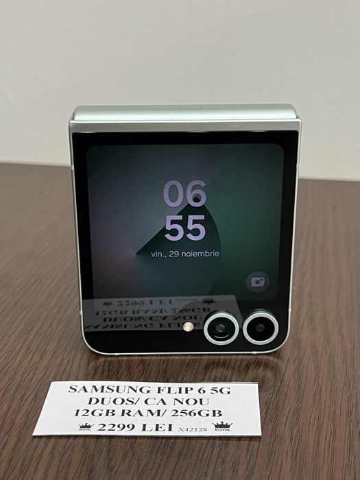 Amanet Royal CB: Samsung Z Flip 6 ca nou 12gb ram 256gb stocare
