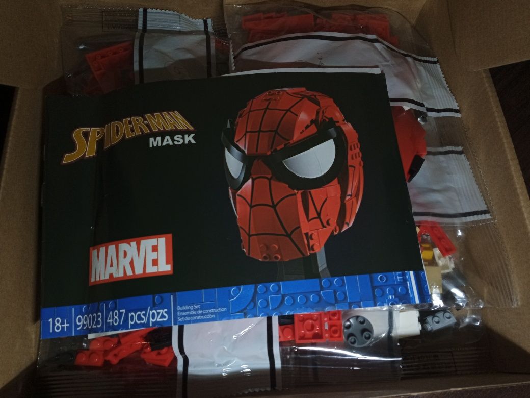 NOU TIP lego Marvel Masca Omului Paianjen Spiderman 76285 487 pcs