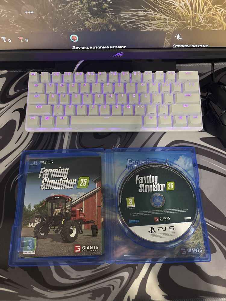 Продавам видео игра Farming Simulator 25 за playstation 5!