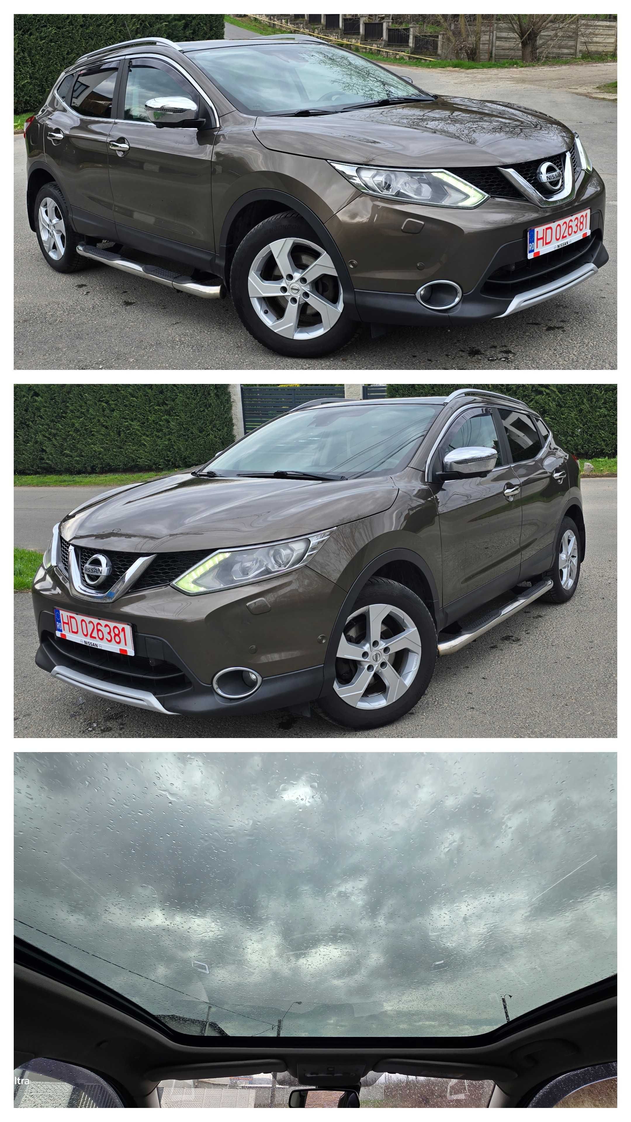 Nissan Qashqai/2015/1,2DIG/116 cp/TEKNA/Navi/Piele/Panoramic/Camere360