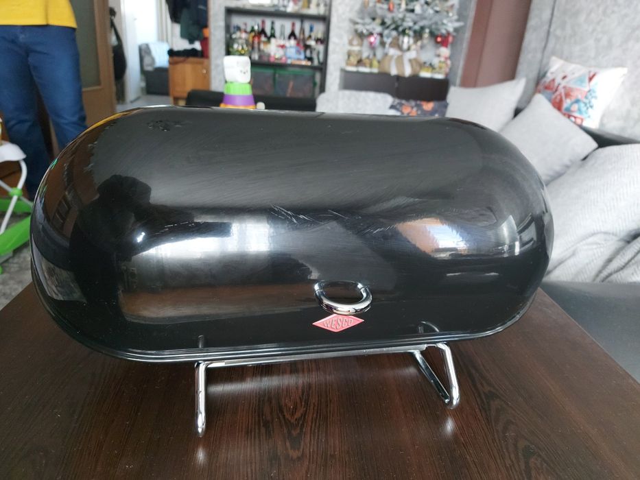 Кутия за хляб Wesco Breadboy черна