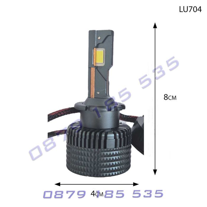 LED крушки D4S D4R смяна OEM ксенон 6000K Plug Play лед светлини фар