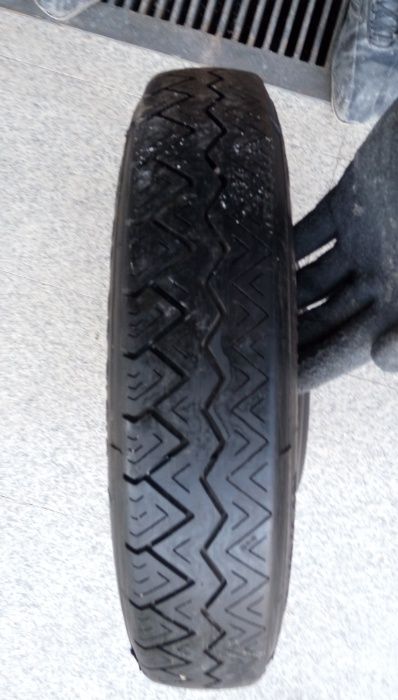 Резервна гума с джанта за 105/70 R 14 - 4x108/ Ц.О. 57 патерица