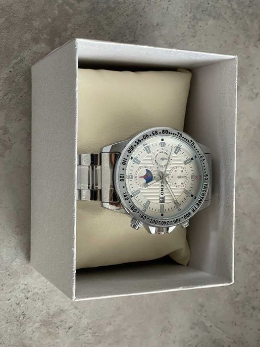 Часы мужские, стальной корпус и ремешок