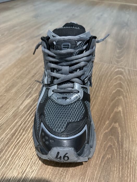 Обувки Balenciaga runner сиво-черни номер 46