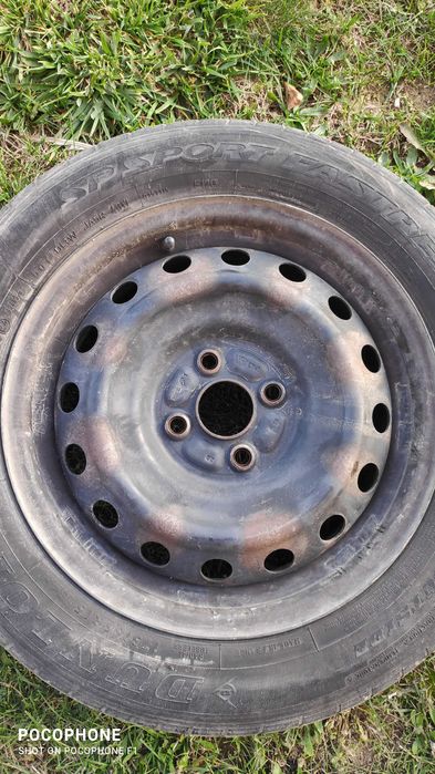 Гуми с джанти 4x100 175/65 R15 цената е за 4 броя!