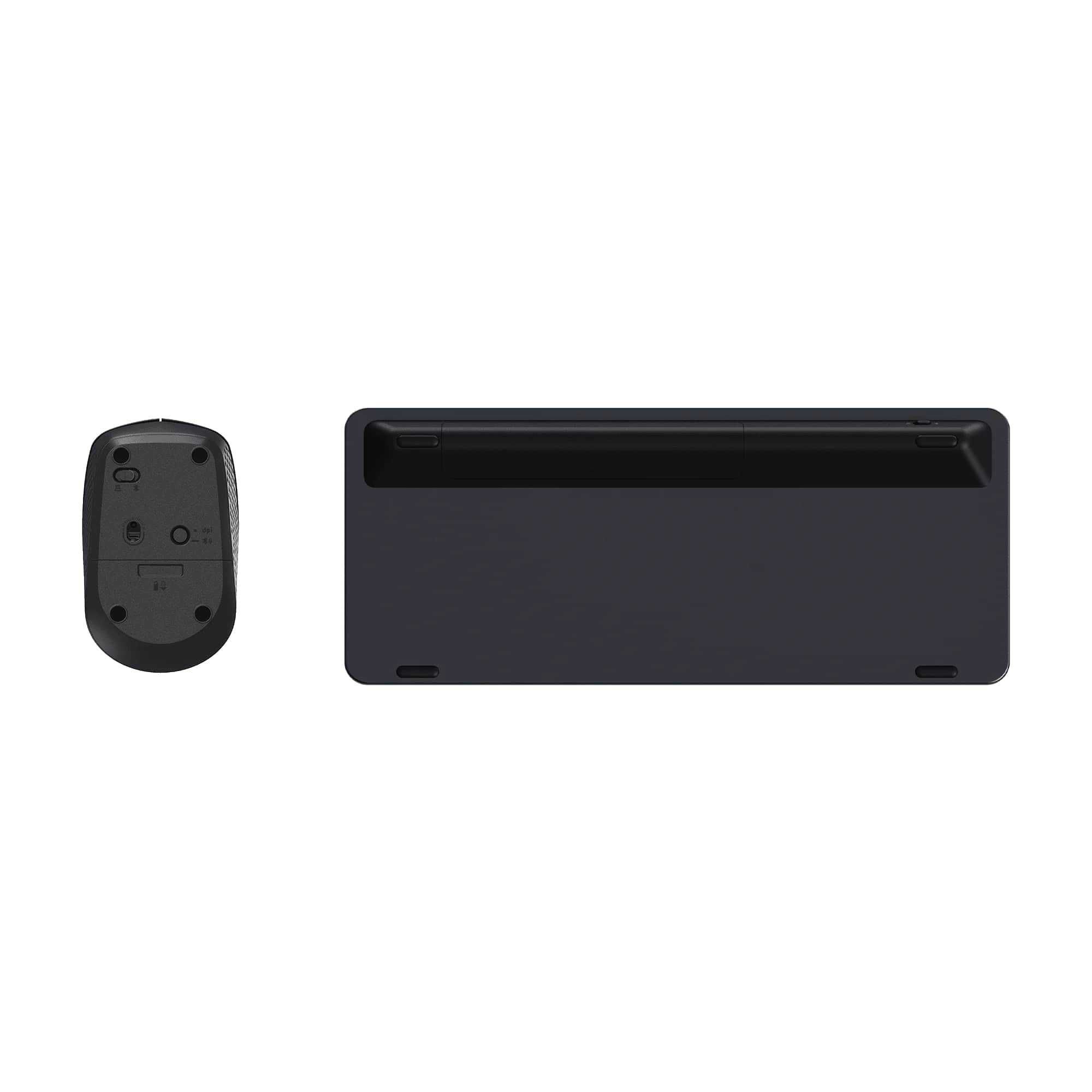 [НОВАЯ] Беспроводная клавиатура & мышка RAPOO 9010M Black