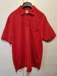 Tricou Valento Top Quality cu guler culoare rosu marime L cu eticheta