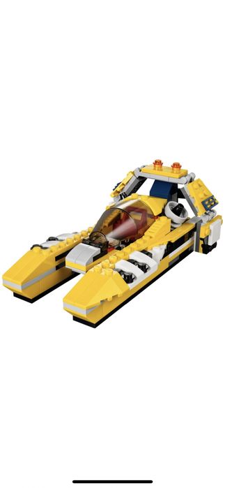 Lego Creator 3-in-1 31023 Vehicule galbene pentru curse