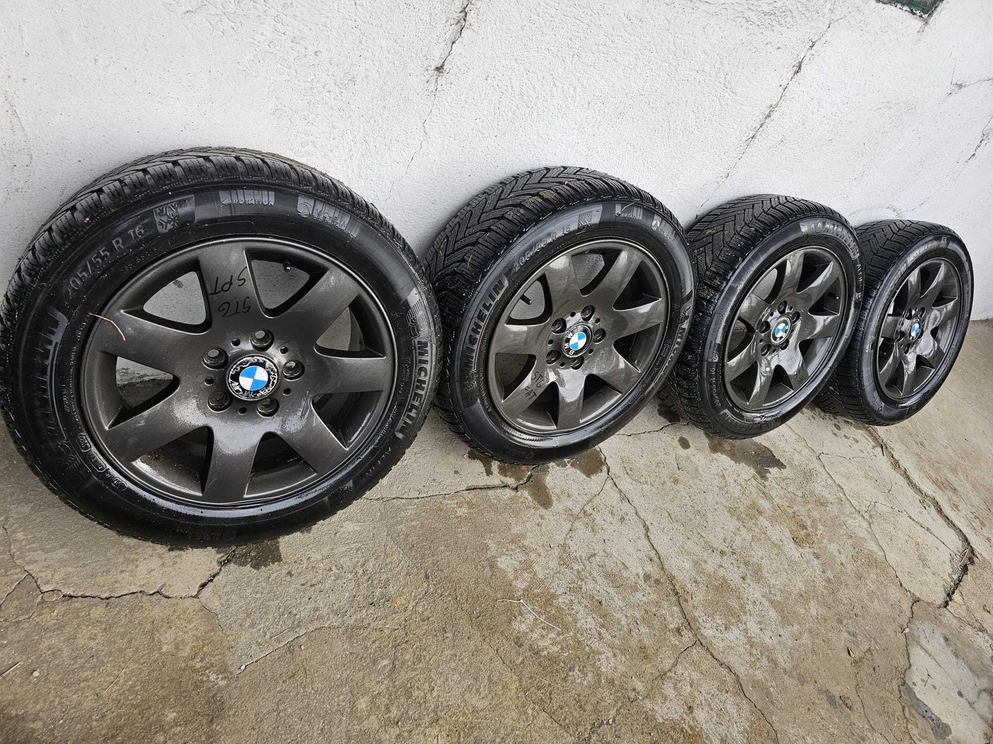 Jante Aliaj BMW si Anvelope Michelin ALPIN 6 205/55 R16 91T