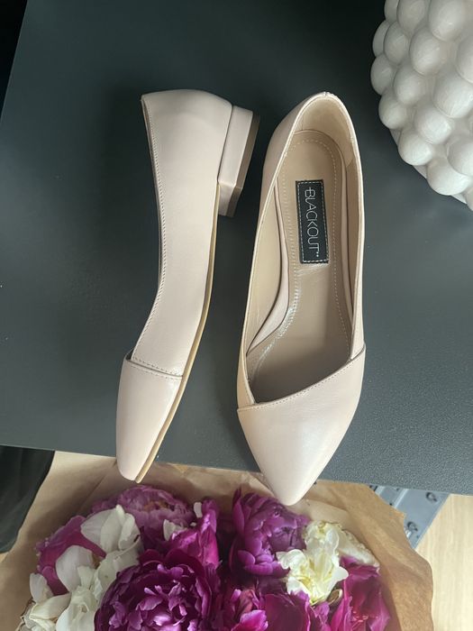 Balerini marca Blackout roz pudra