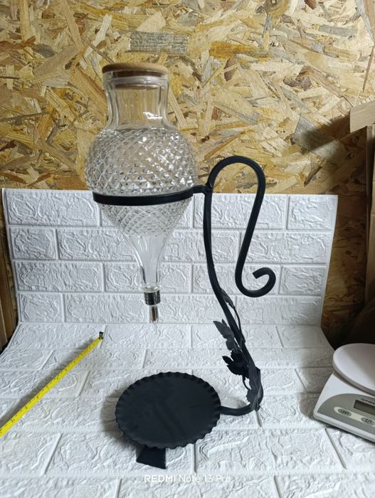 Винтидж кристален стъклен