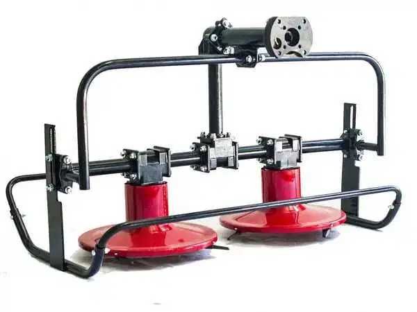 Cositoare rotativa cu priza 2 discuri rotative pentru motocultor