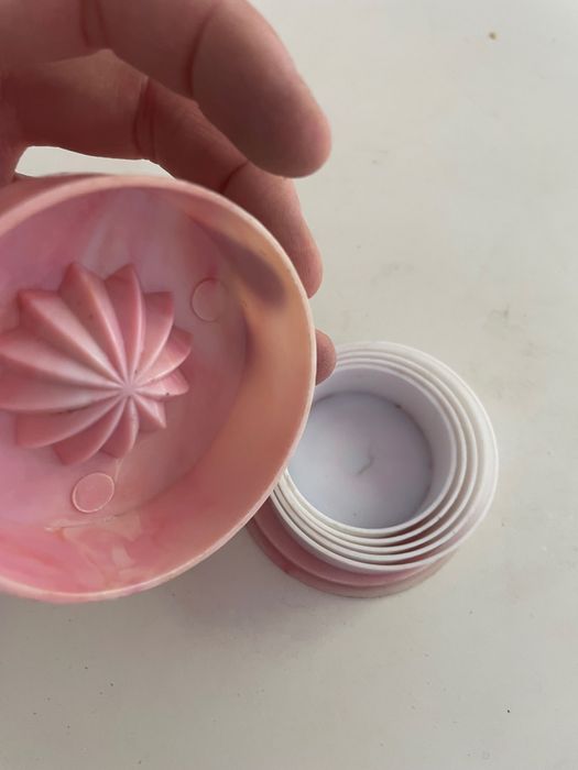 pahar camping pliabil din plastic pt drumetie cort Romania comunista