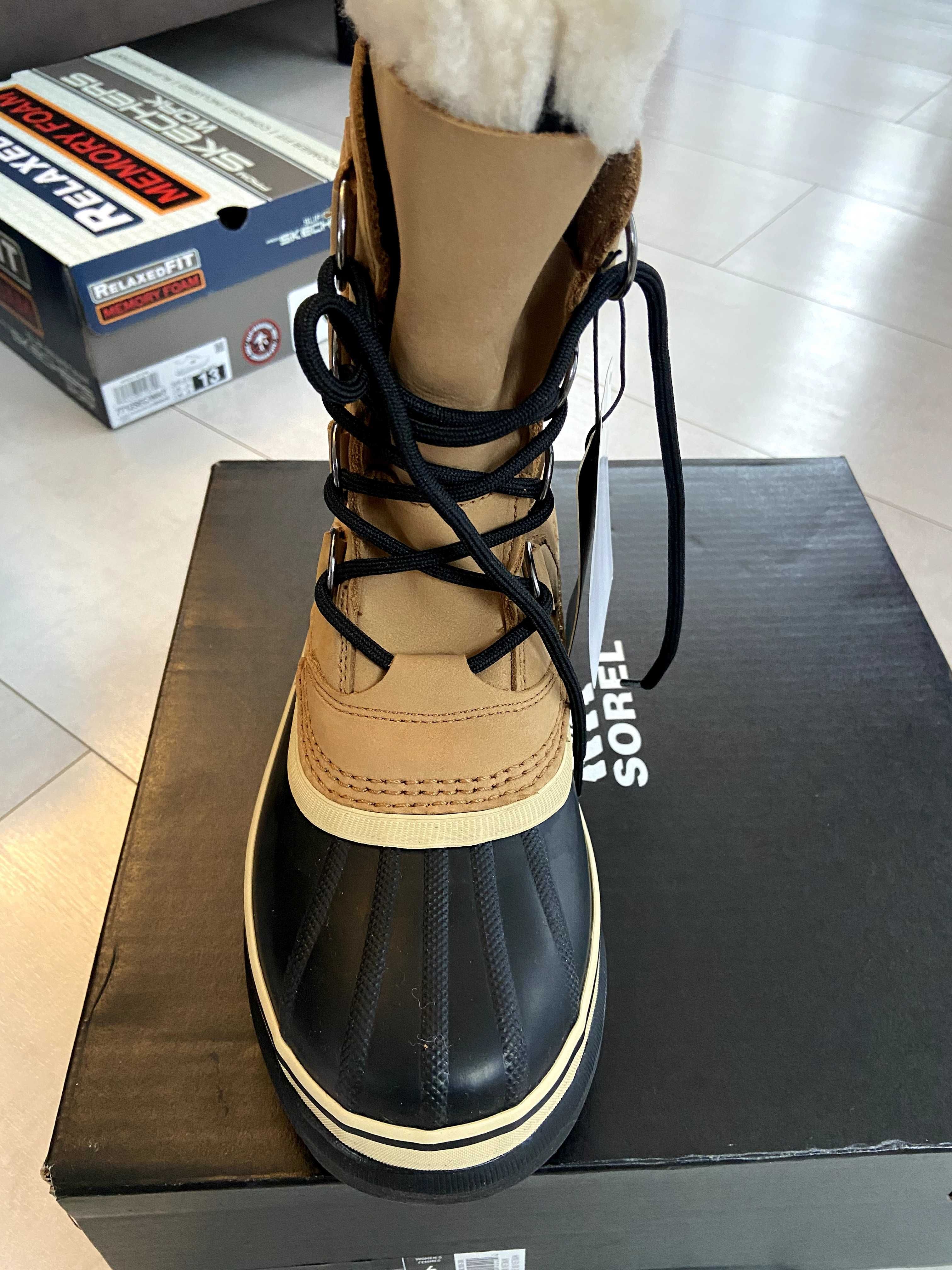 Cizme de zapada Sorel Caribou Wp marime 37 noi