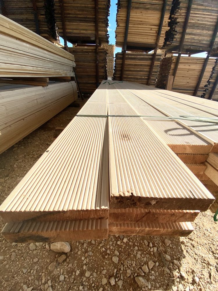Дървен материал - Сухи талпи , ламперия, челни дъски, дюшеме, декинг