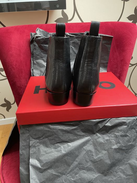 Ghete Hugo piele naturala!!!noi!!