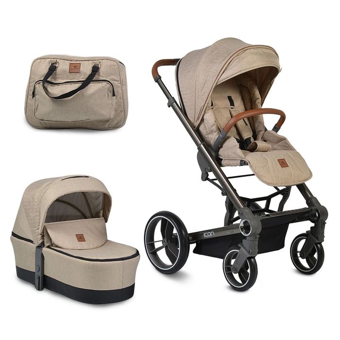 Бебешка комбинирана количка Cangaroo Icon 2 в 1