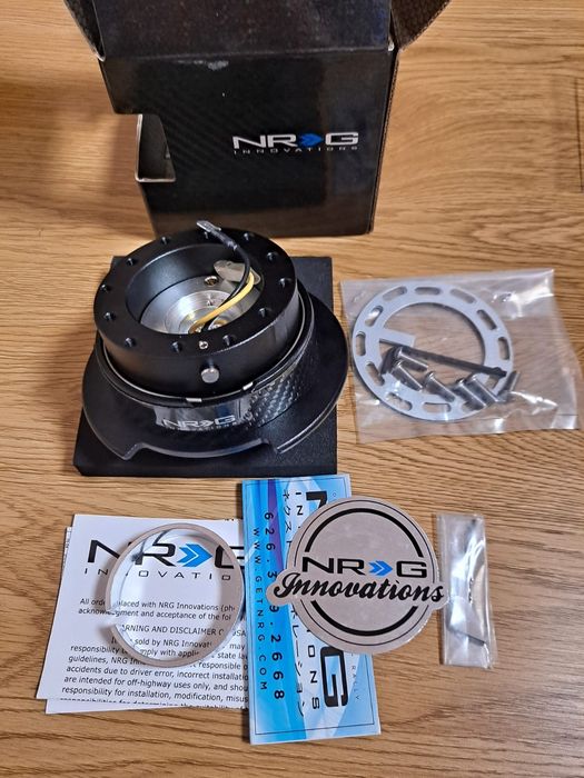 Nrg butuc quick realease Gen 2.5 , Negru / Inel Carbon