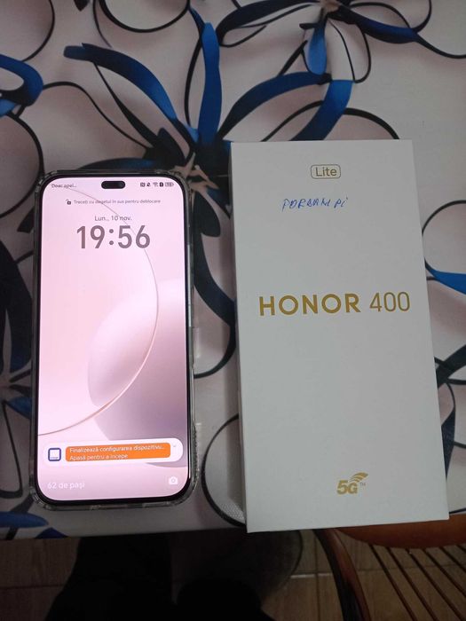 HONOR 400 Lite 5G - Velvet Gray 8GB de RAM și 256GB, 16 Mpx