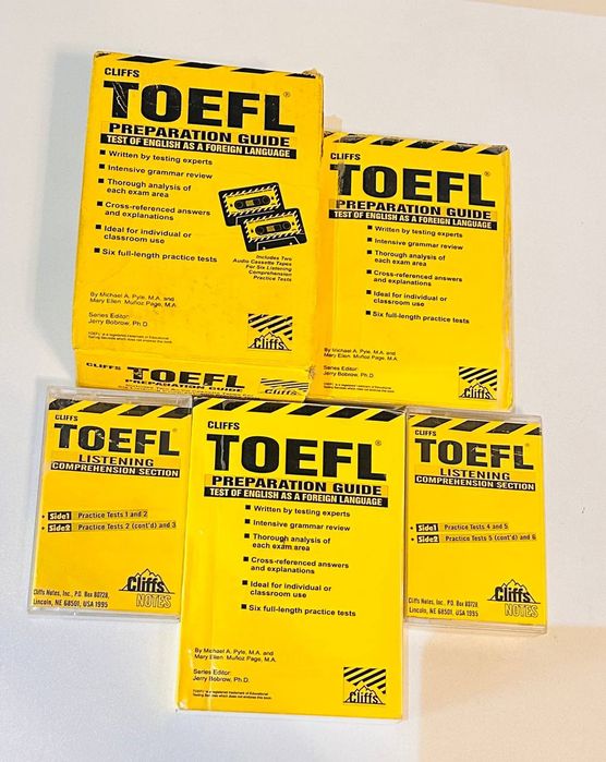 Toefl,TOEFL,preparation guide,IELTS,kitob,ingliz tili