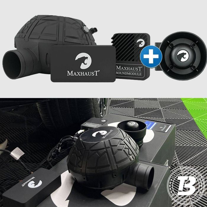 Maxhaust Active Sound Booster cu doua generatoare sunet - Modul de sunet Maxhaust
