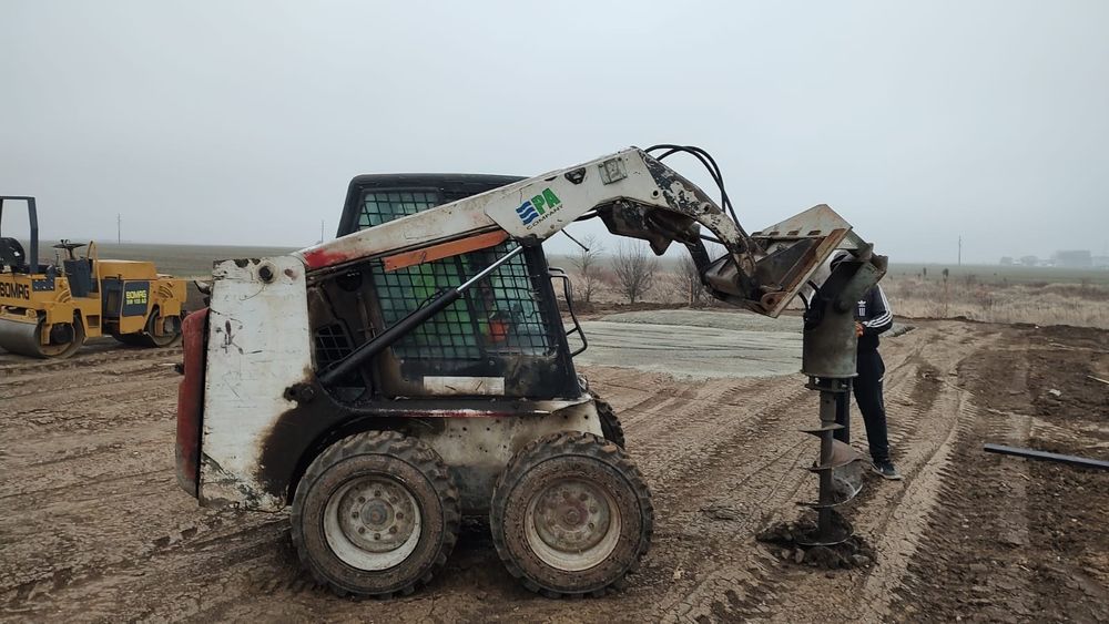 Burghiu pamant,foreza ,sfredel ,gauri gard ,înființare livezi