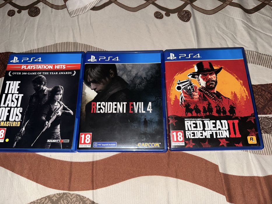 Set 3 jocuri ps 4