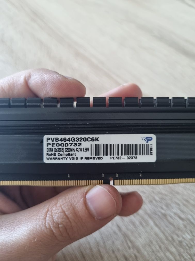 Ram DDR4 64GB (2*32gb) VIPER