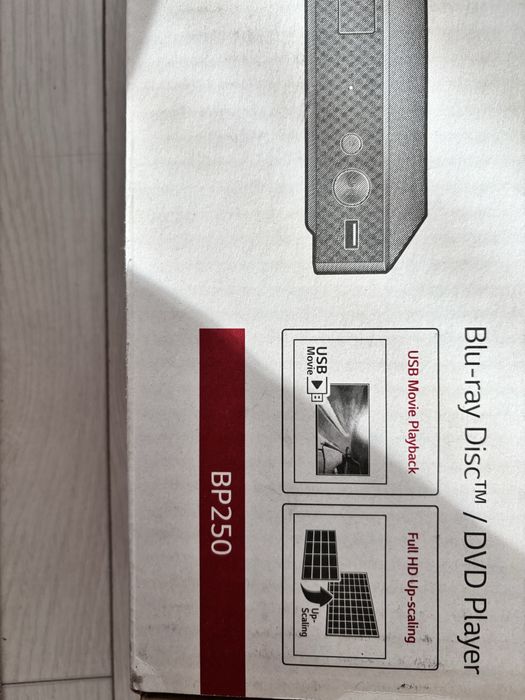 Blu-Ray DVD Player LG BP250, Negru