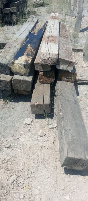 Продаю бу деревянные шпалы