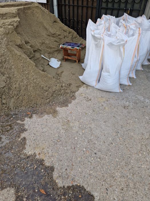 Nisip la sac,pietriș la sac 25/30kg