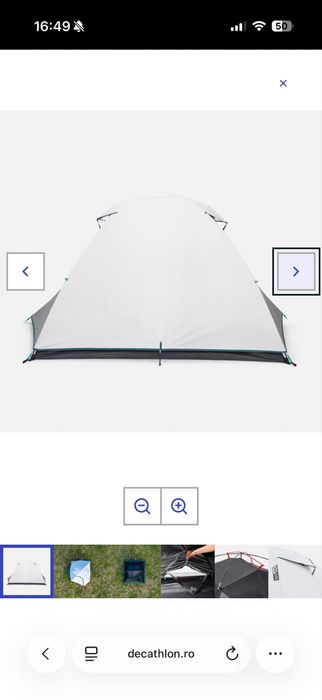 Cort Camping MH100 Fresh & Black 3 Persoane