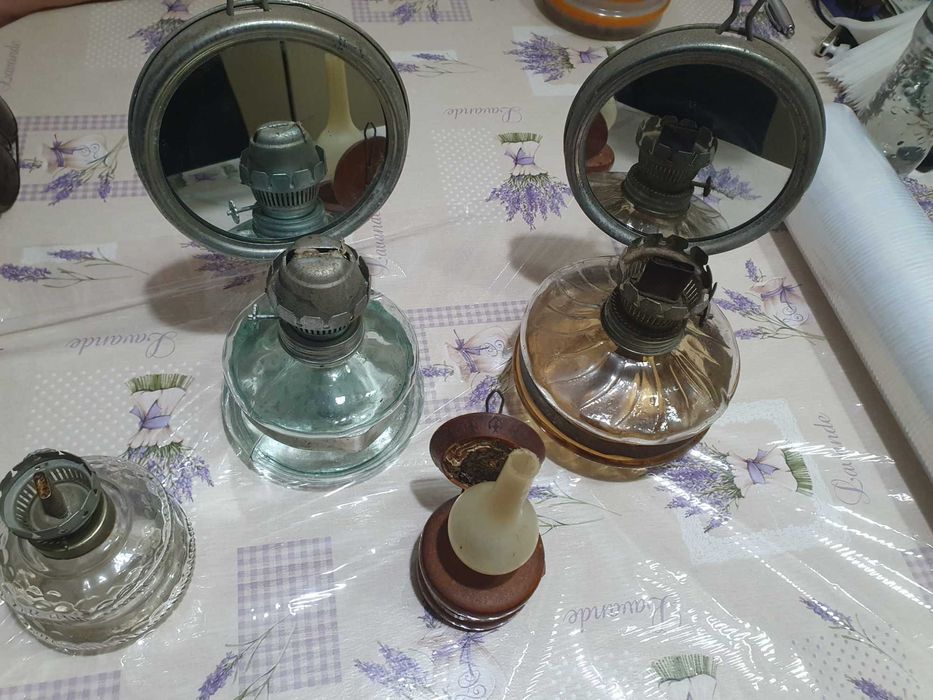 Lampă pe gaz veche