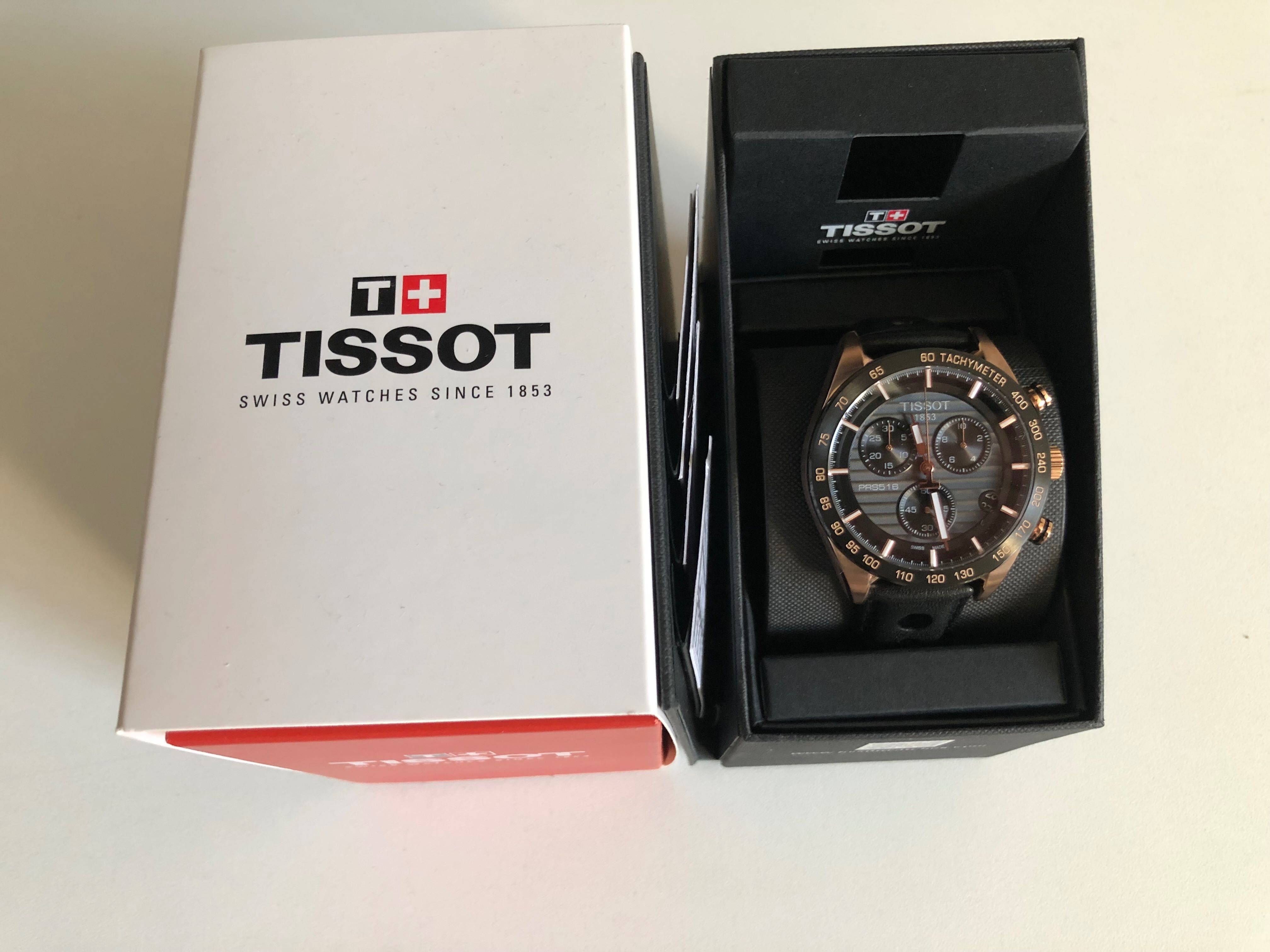 Ceas Tissot PRS 516 Chronograph Rose Gold