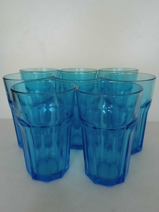 Чаши стъклени 8 бр. 375 мл