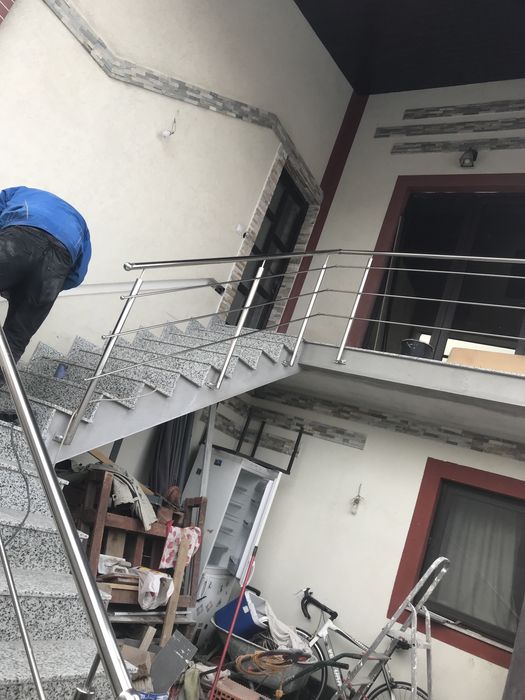 Balustrade inox balcon. Fierforjatinox.com