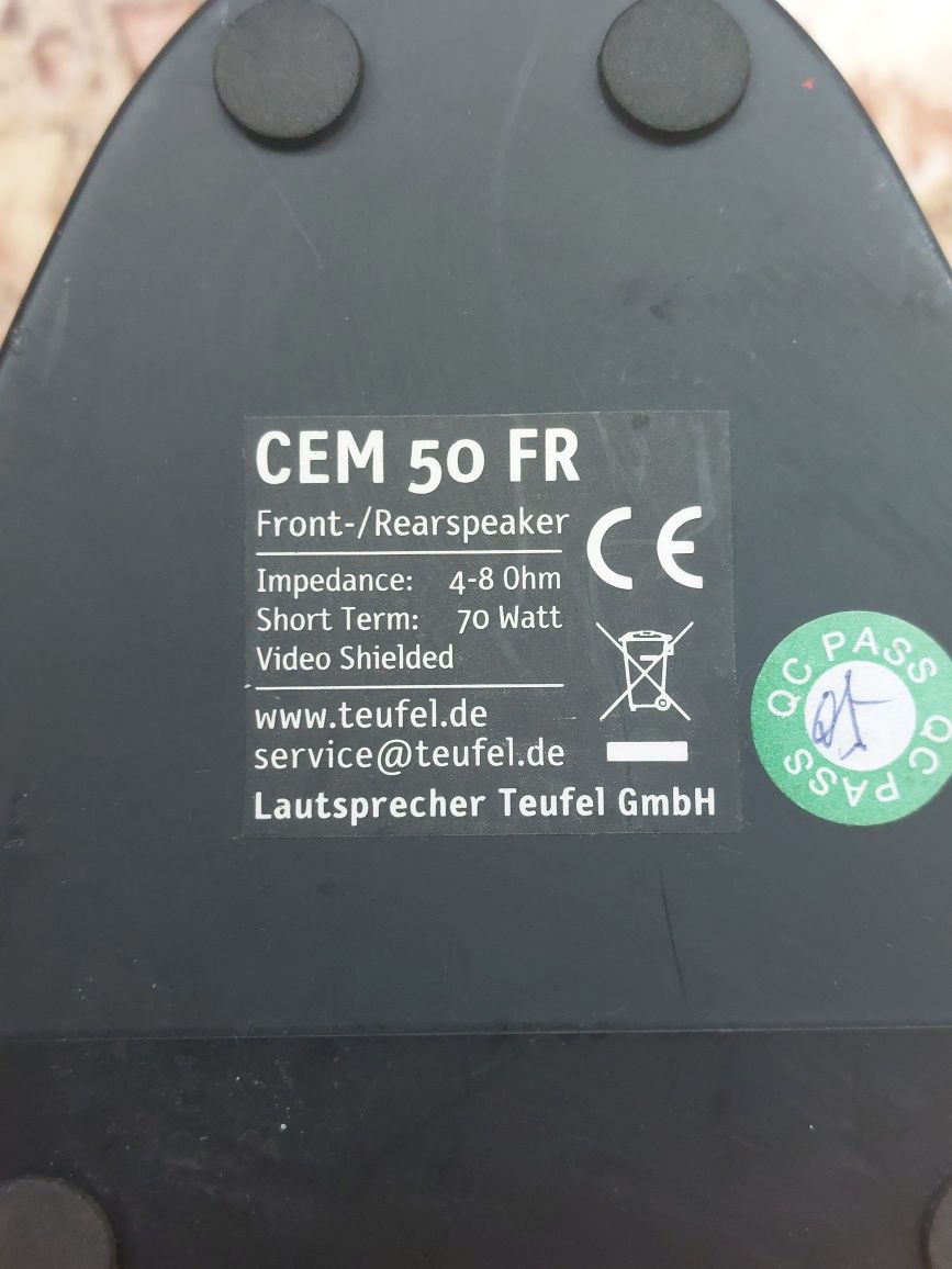 Sateliti Teufel CEM 50 FR 70W 4-8 ohmi, 2 cai