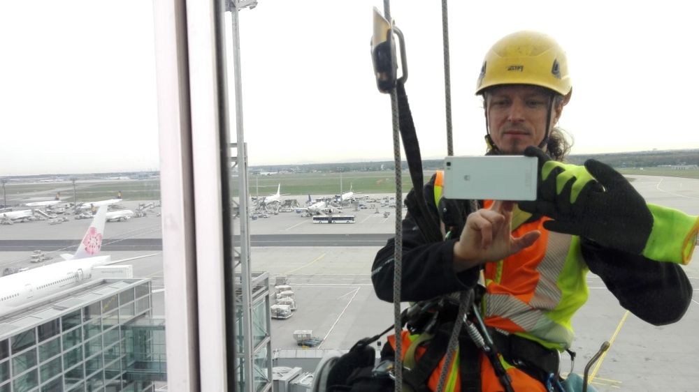 Alpinism utilitar lucrări la inaltime fara schela