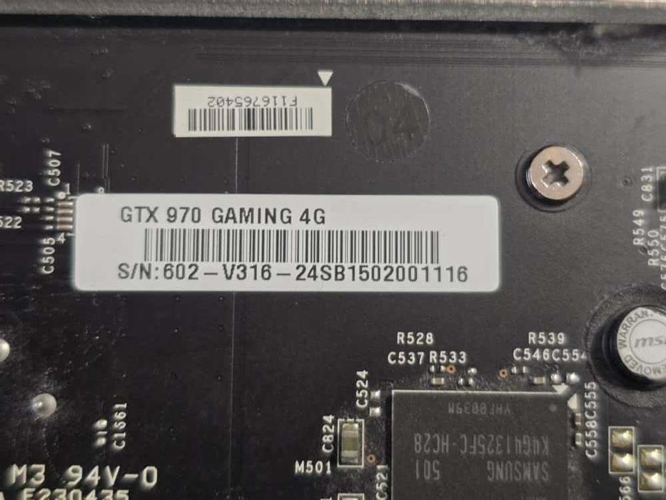 Placa video MSI GeForce GTX 970 GAMING OC 4GB GDDR5 256-bit - poze r