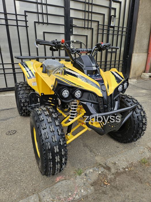ATV 125cc benzina 4 timpi roti 8 inch model nou