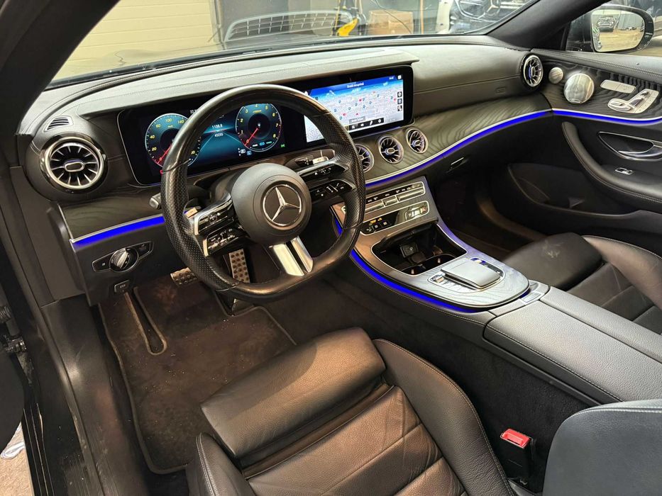 Mercedes E450 coupe 4matic avariat