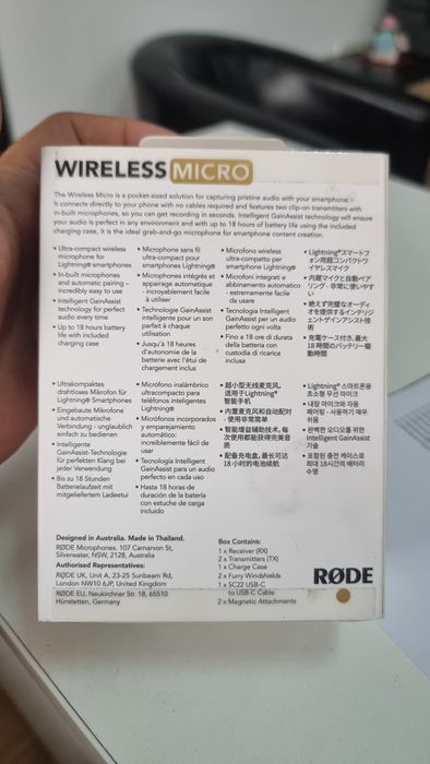 Rode Wireless  Micro L IOS