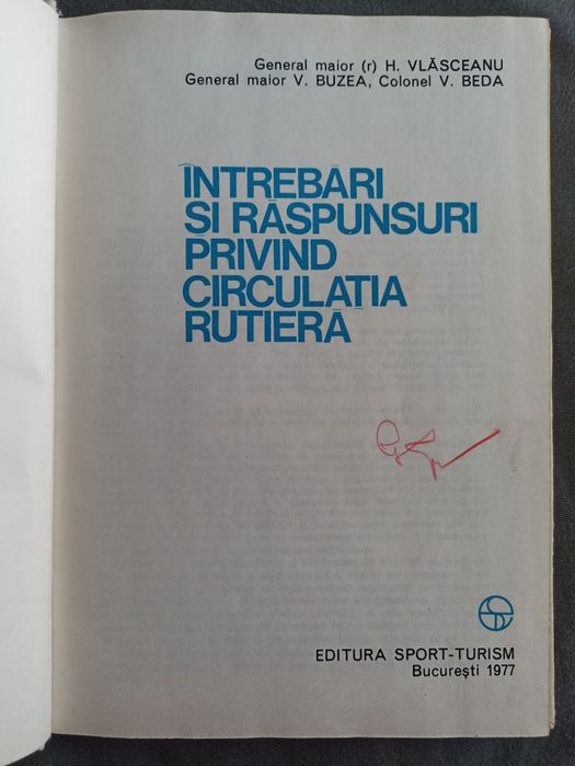 Intrebari si raspunsuri din codul rutier - categoria B (2009 si 1977)