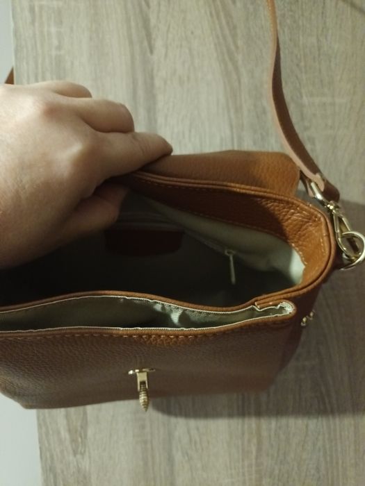 Чанта от естествена кожа